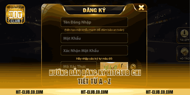 Đăng Ký HitClub - Tạo Tài Khoản Chơi Game Chỉ Một Phút 2 Quy trình đăng ký HitClub chi tiết.